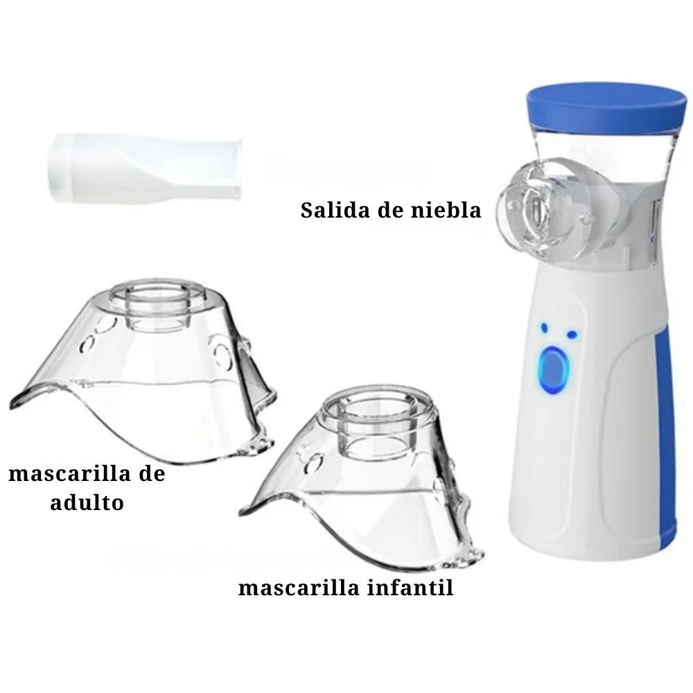 Miniatura 2 de Nebulizador Portatil Inhalador Bateria